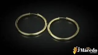 Brinco Ouro Amarelo 18k