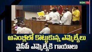 Big Fight in AP Assembly | Nidhi Tv