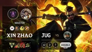 Xin Zhao Jungle vs Olaf - KR Master Patch 10.10