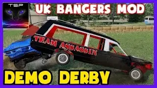 Wreckfest - 24 Car Destruction Derby with HEARSE (UK Bangers Mod)