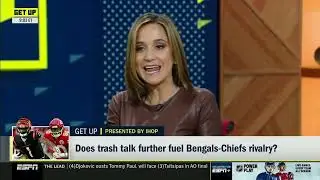Dianna Russini Legs & More in Black Panty Hose/ Stockings on ESPN Get UP.