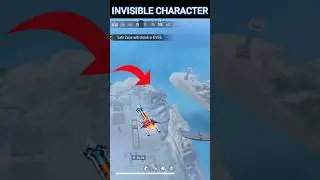 Invisible Character 🤯in free fire | 😱invisible character glitch #free fire #freefireshorts #viral