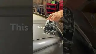 Vinyl Wrap Over Paint Chips!! #toyota #vinylWrap #mechanic
