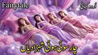The Four Sleeping Princesses | Urdu Stories | Fairy Tales in Hindi | #fairytalesstory