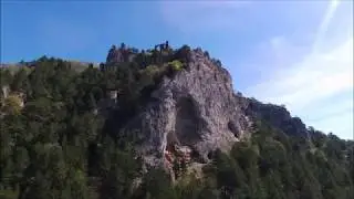 Türkensturz, Drohnenflug ab Gleißenfeld 2831 15.04.2020