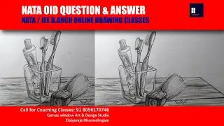 NATA Old Question & Answer - 3D Composition