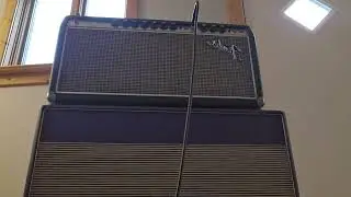 69 Fender Bandmaster silverface dripedge TFL 5000 Reverb