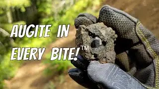 Augite from Tillamook State Forest || Rockhounding Oregon