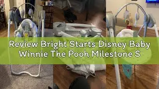 Review Bright Starts Disney Baby Winnie The Pooh Milestone Swing, Classic Pals, Foldable Design with