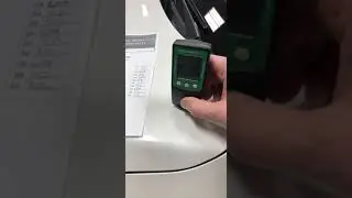 HOW THIN IS MY CAR PAINT? Measuring a 2017 Nissan Rogue paint thickness at Stines&rsquo;s Auto Care