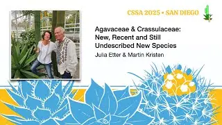 Agavaceae and Crassulaceae: New, Recent and Undescribed Species – Julia Etter & Martin Kristen
