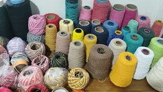 😻SEPAREI TODOS MEUS CONES ABERTOS. 🧶 O QUE VEM POR AI?!