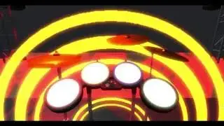 VizDrum (PC) - RockBand 3 XBOX 360 Wireless Drums to Midi (DAW)