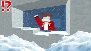 JJ's house is covered in snow?!