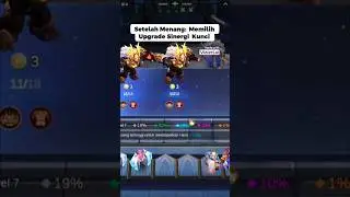 Upgrade sinergi kunci auto win #shortvideo #games #magicchess