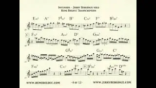 Jerry Bergonzi (on Alto Sax) on Inuendos