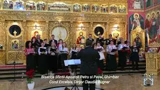 Corul Excelsis, Dirijor Claudiu Bugnar  Concert Biserica Sf  Apostoli Petru si Pavel, Ghimbav