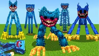 All Secret and Unique HUGGY WUGGY Addons in Minecraft | ADDON DOWNLOAD