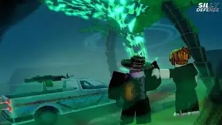 Triumphing Halloween event in Roblox silly defense