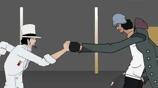 Rob lucci vs kuzan one piece ( stick nodes fight)