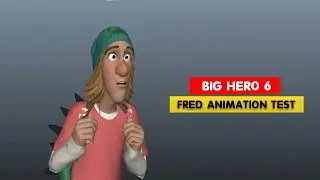 Big Hero 6 - Fred Animation Test - Animation Breakdown - 3D Animation Internships