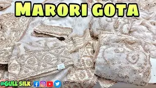 Marori gotta new designs 🥰🙏beautiful mhandi mayo latest gotta design 2025,Gull silk Rawalpindi