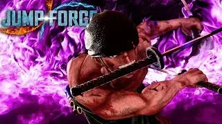 ZORO'S COMBOS ARE INSANE! | Jump Force (Open Beta) Zoro Gameplay