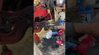 how to put on a new kingpin of a peterbilt 379