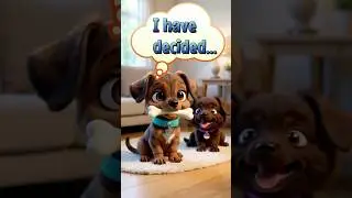 Mocha&rsquo;s 2026 New Year Resolution 🎉🦴 | Puppy Brothers Adventures Mini 048 #pets #shorts
