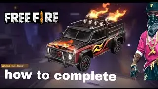 New trick 🔥claim free truck skin😱lBlazing wheels event free fire[] free fire new event 🔥