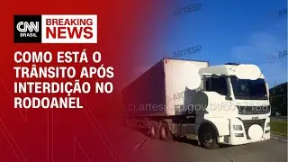 Veja mapa do tr&acirc;nsito ap&oacute;s interdi&ccedil;&atilde;o no Rodoanel | CNN NOVO DIA
