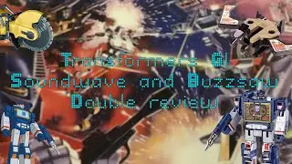 🦝Transformers G1 Soundwave and Buzzsaw double review🦝
