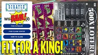 ВЫИГРЫШ, достойный короля! 2 билета по 50 долларов