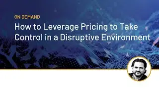 How to Leverage Pricing to Take Control in a Disruptive Environment