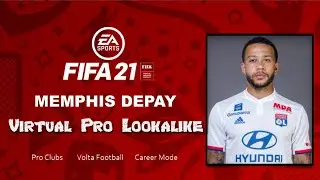 FIFA 21 - How to Create Memphis Depay - Pro Clubs