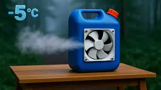 Goodbye to Summer Heat: I Built an Air Conditioner Using Scrap, Free Cooling