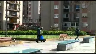 Fernando Arburua eraman duten unea.