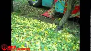 AMB ROUSSET - RAMASSEUSE A POMMES R40 - CIDER APPLE HARVESTER R40 - RECOGEDORA DE MANZANAS R40