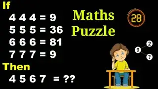 Maths Puzzle | How to solve maths puzzle easily | imran sir maths