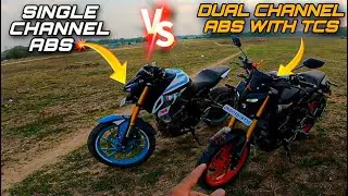 dual channel abs mt15 2023 full review 💥 mt15 motovlog ❤️