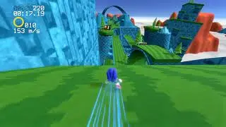 Sonic GT Fan Game Demo 1 Time Attack 39.85