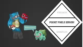 Minecraft Pixelmon Pocket Pixels White Ep-1! New Adventure!
