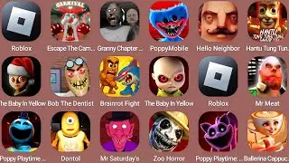 Roblox,Escape The Carnival Of Terror,The Baby In Yellow,Poppy Playtime Chapter 3,Hello Neighbor...