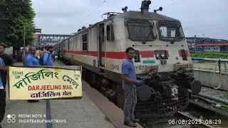 Onboard Bengal's Pride 12343 Darjeeling  MAIL FULL JOURNEY COVERAGE FROM SDAH TO NJP WITH SDAH WAP7