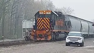 Hartland center railway yard Collins Ohio Wheeling & lake Erie railroad Part one