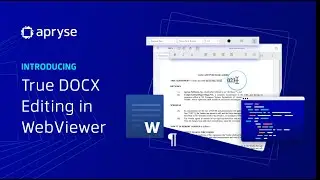 Introducing Native DOCX Editing in WebViewer