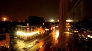 Crazy New Years Fireworks in Utrecht, Netherlands