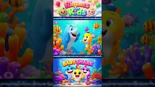 3D-анимация Baby Shark | Веселая детская песенка для детей