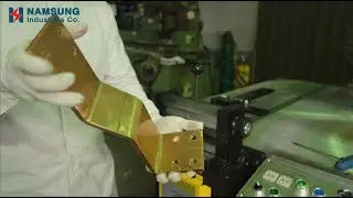 Namsung ind.co. 3 in 1 Busbar machine cutting, punching and bending.  NSB-607, NSB-606A.