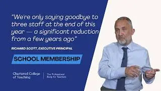 Executive Principal, Richard Scott, discusses how group membership has improved staff retention